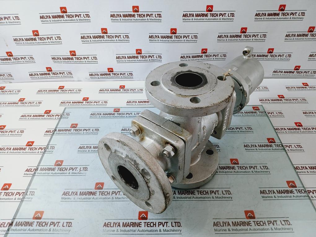 Burkert Pn16 Dn50 Mixing Diverting Flanged End Valve Assembly 279-1406-1r