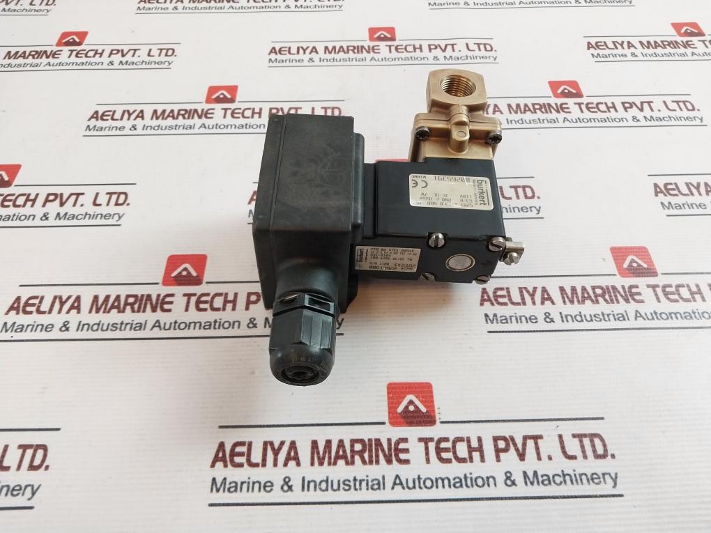 Burkert Ptb 02 Atex 2094X Solenoid Valve 100-120V Ac/Dc 7W