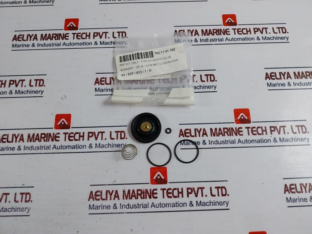 Burkert 281-b-13,0-b-ms Repair Kit For Solenoid Valve 1/2-220/60-f000