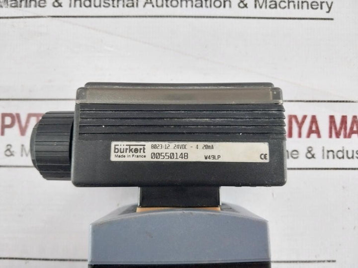 Burkert S030-fkm-pp Solenoid Valve With Flow Paddle Wheel P 12 24Vdc-4 20Ma