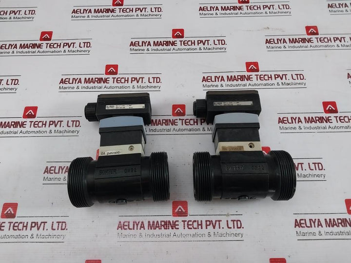 Burkert S030-fkm-pp Solenoid Valve With Flow Paddle Wheel P 12 24Vdc-4 20Ma
