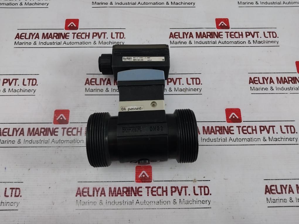 Burkert S030-fkm-pp Solenoid Valve With Flow Paddle Wheel P 12 24Vdc-4 20Ma