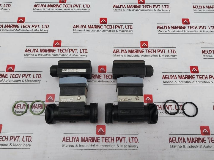 Burkert Se30/8030 Solenoid Valve With Flow Paddle Wheel Pp D25 Fk Dn20
