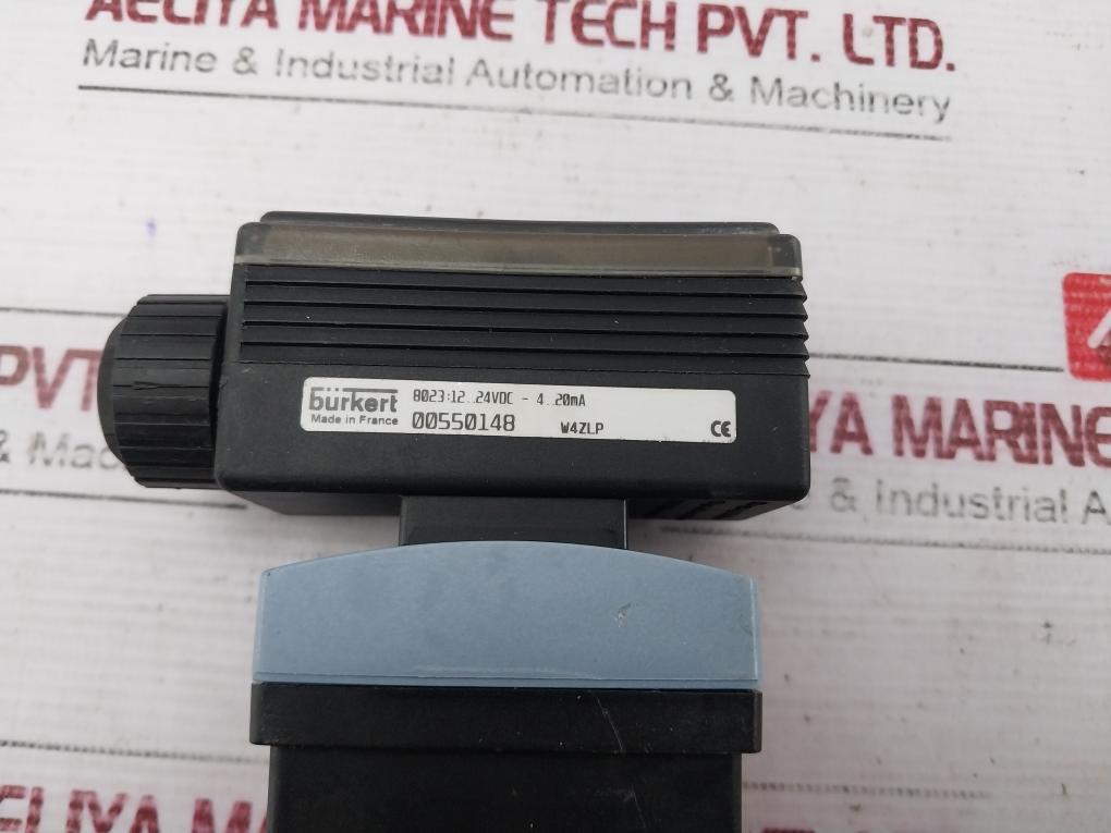 Burkert Se30/8030 Solenoid Valve With Flow Paddle Wheel Pp D25 Fk Dn20