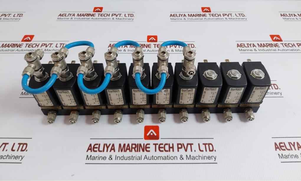 Burkert 24Vdc 8W Solenoid Valve Assy 12 Bar 6013 A 2,0 Fkm Ms