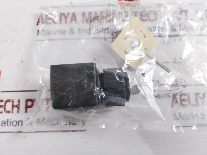 Burkert  2508 Cable Plug 0-250V Ac/Dc