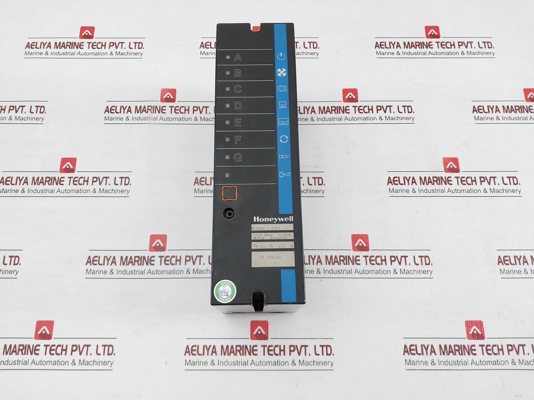 Burner-Control-Unit-By-Honeywell-R7241-A-1043-220v-60hz-25va-1