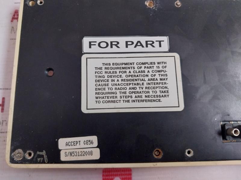 Burr-brown Tm76 Keypad Control Module