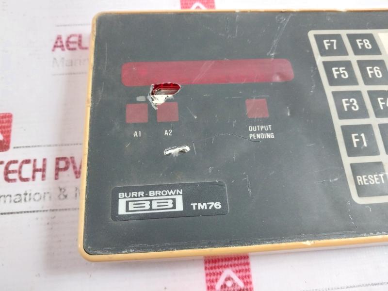 Burr-brown Tm76 Keypad Control Module