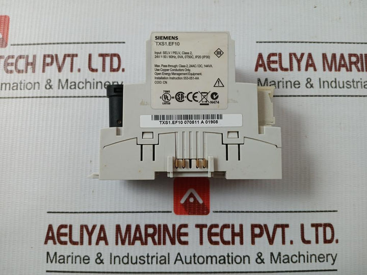 Bus Connection Module Txs1.Ef10 Siemens 24V-50/60Hz