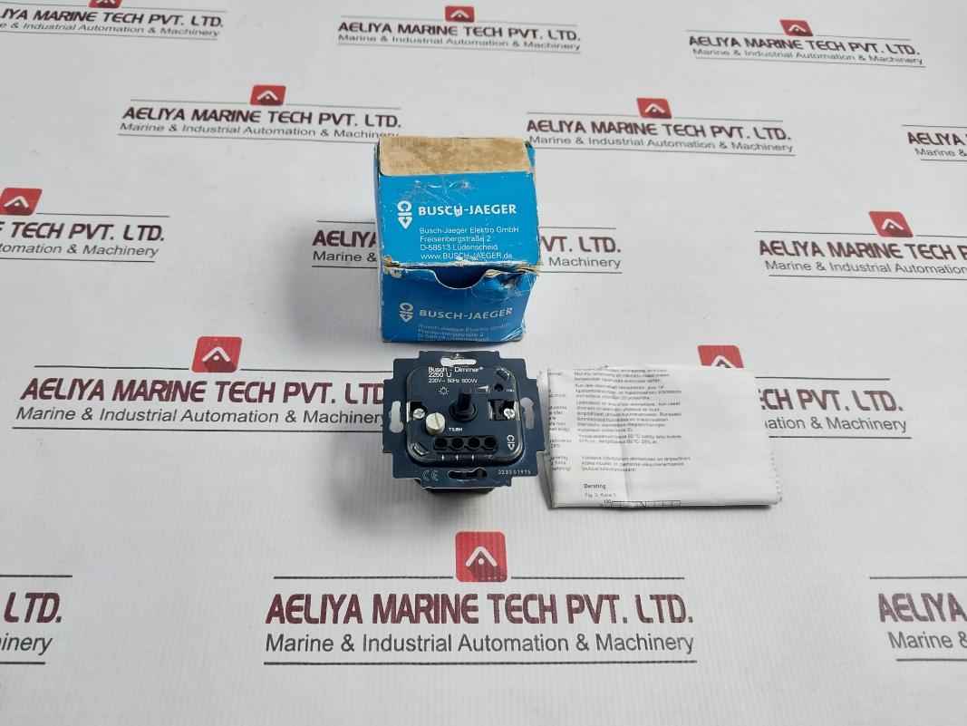 Busch-jaeger 2250 U Dimmer Insert For Incredible Bulbs 230 V 50 Hz 600W