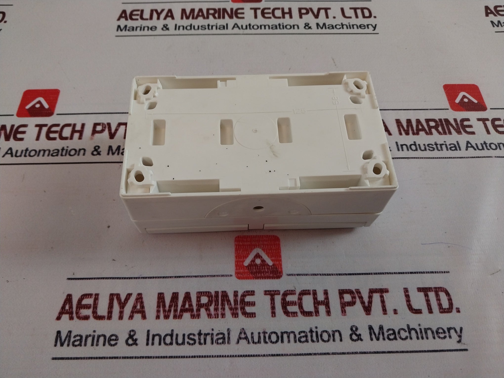 Busch-jaeger 790-3230 White 2 Gang Electrical Thermoplastic Plug Socket