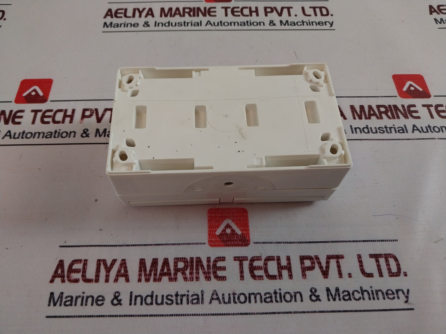 Busch-jaeger 790-3230 White 2 Gang Electrical Thermoplastic Plug Socket