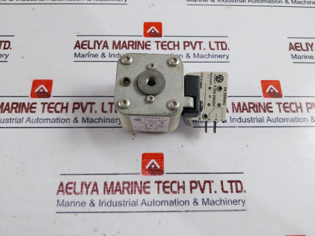 Bussmann 170M4467 High-speed Fuse With Micro Switch Msw710-1S 690V~Iec 700V~