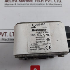 Bussmann 170M6458 High Speed Fuse Link 700V~ 0.25A 250Vdc 170H3027