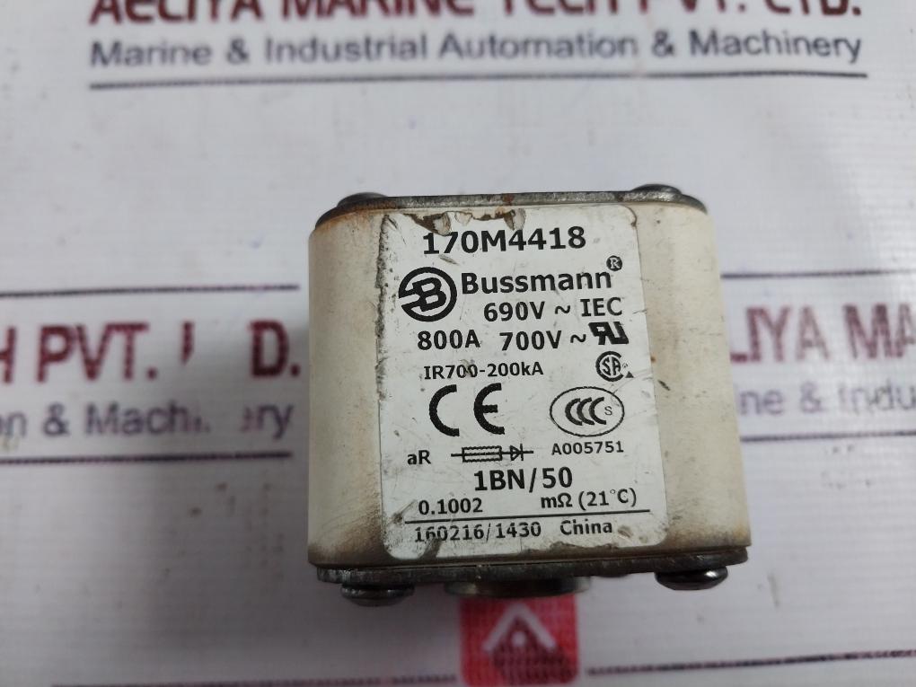 Bussmann 170m4418 High Speed Fuse 690v~ 800a