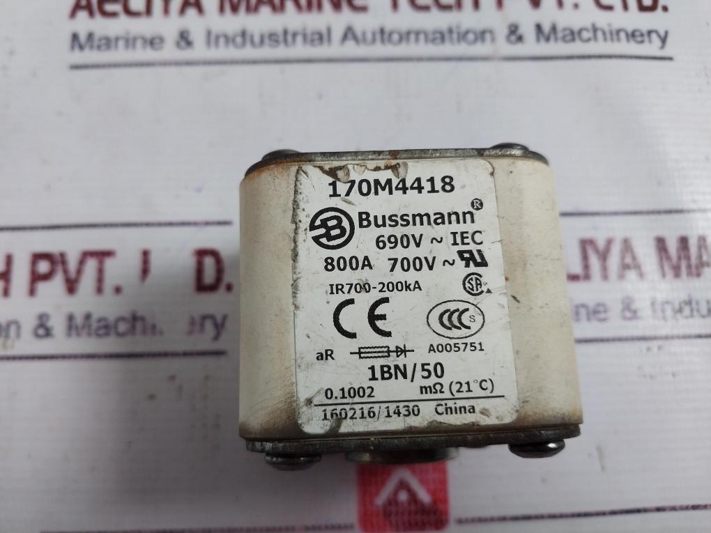 Bussmann 170M4418 High Speed Fuse 690V~ 800A