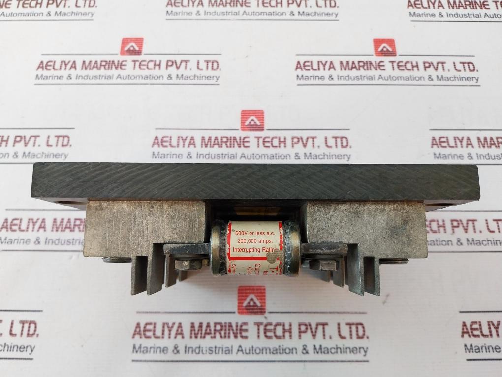 Bussmann 1B0089 Class T Modular Fuse Block 600v 200a W/ T-TRON JJS-150 Fuse