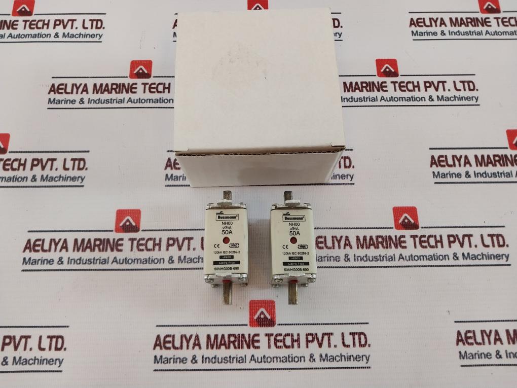 Bussmann 50NHG00B-690 Fuse NH00 GG/GL 50A