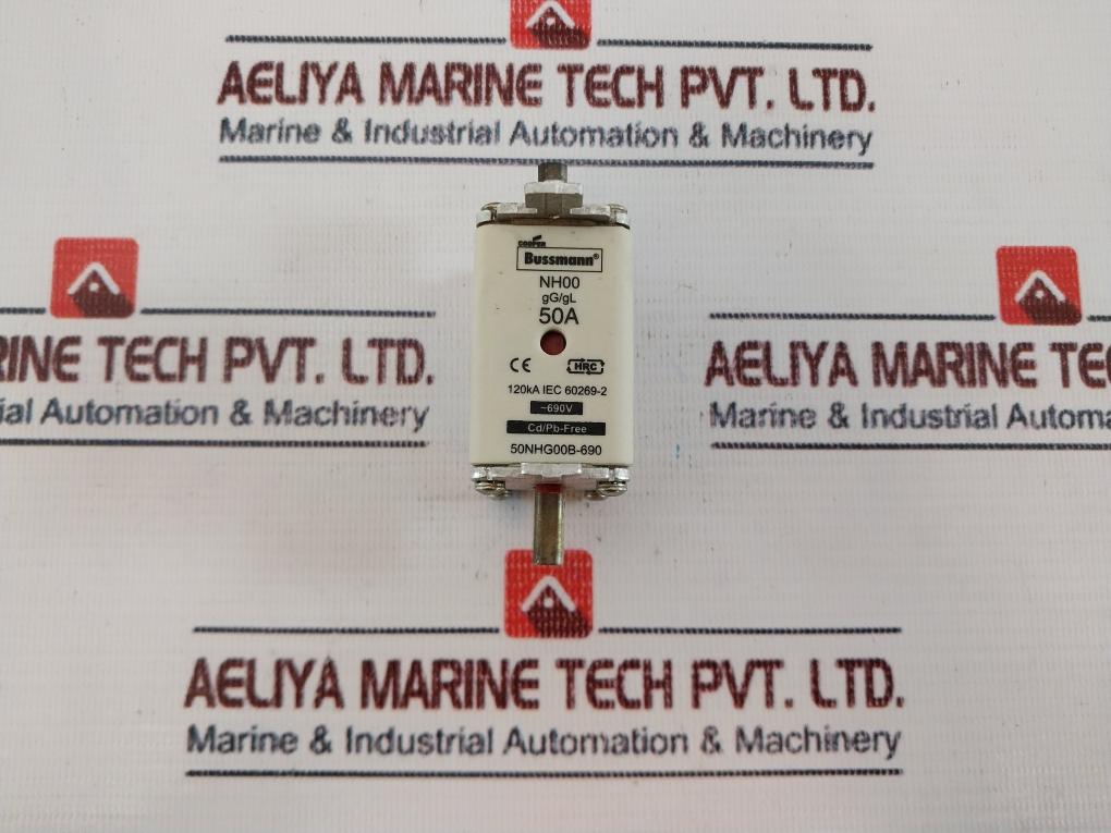 Bussmann 50NHG00B-690 Fuse NH00 GG/GL 50A