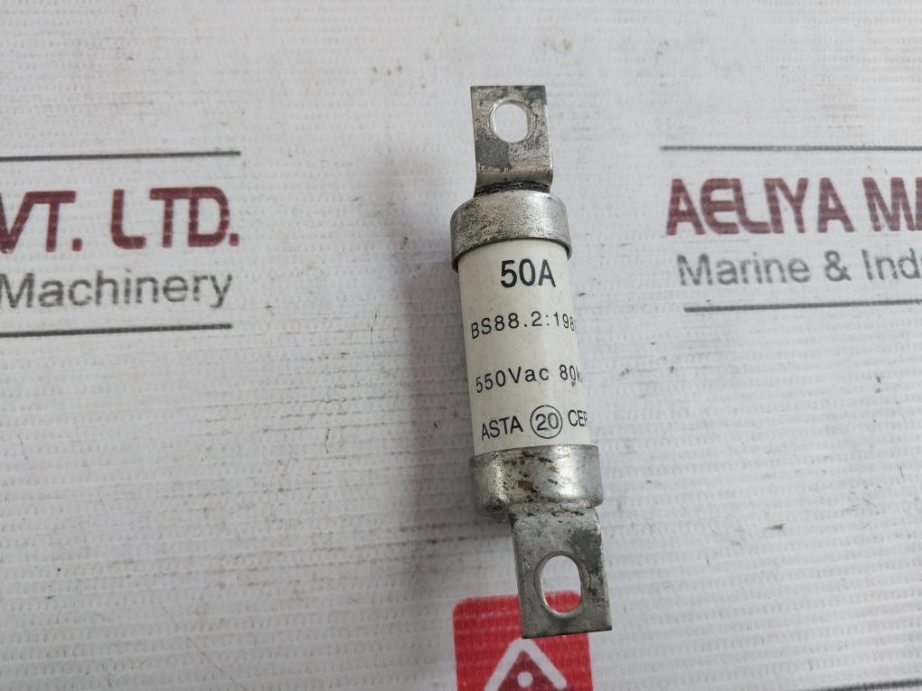 Bussmann Bao50 Fuse 550Vac 80Ka 50A Bs88.2:1988