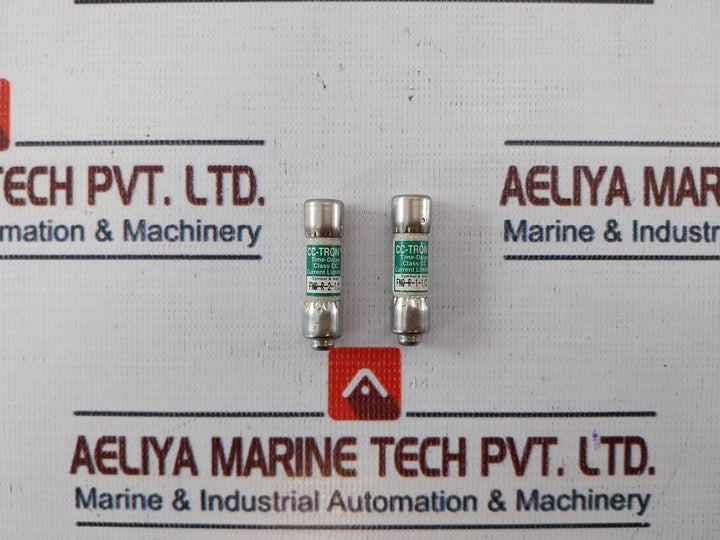 Lot of 6X Bussmann FNQ-R-2-1/2 CC-Tron Time-Delay Fuse