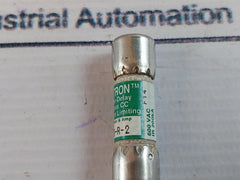 Lot of 5X Bussmann FNQ-R-2 CC-Tron Time Delay Fuse 600VAC