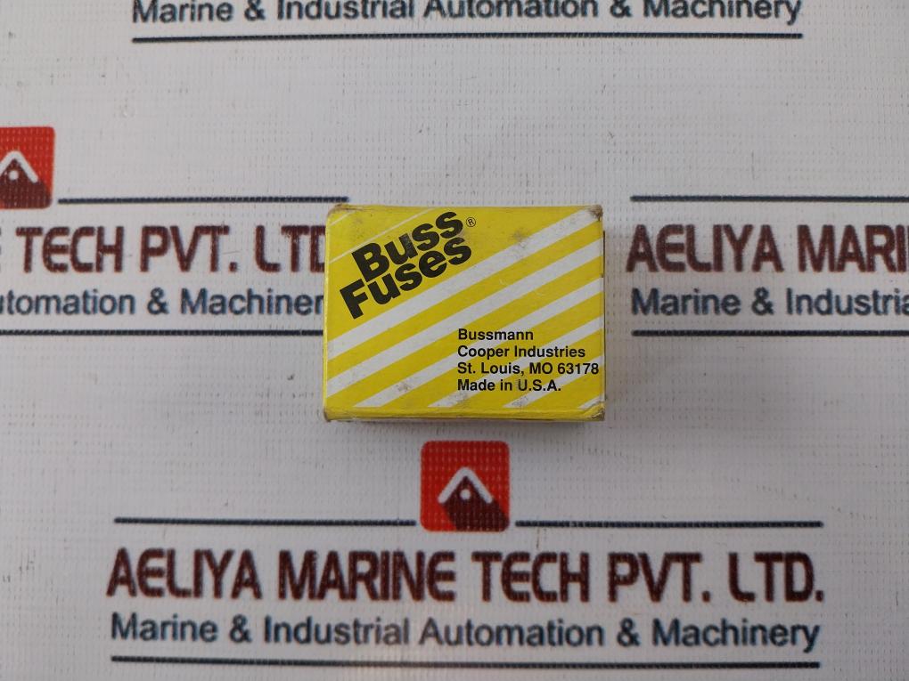 Lot of 5X Bussmann FNQ-R-6 CC-Tron Time Delay Fuse
