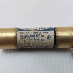Bussmann Frn 1 Dual-element Time Delay Class K5 Fuse 250V 200,000 Amps