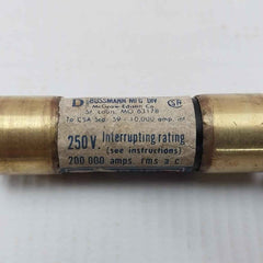 Bussmann Frn 1 Dual-element Time Delay Class K5 Fuse 250V 200,000 Amps