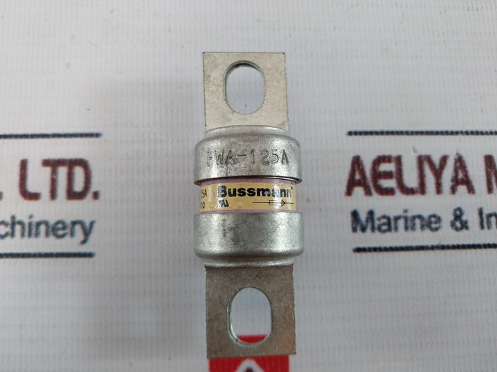 Lot of 4X Bussmann FWA-125A Semi Conductor Fuse 125Amp 150Vac