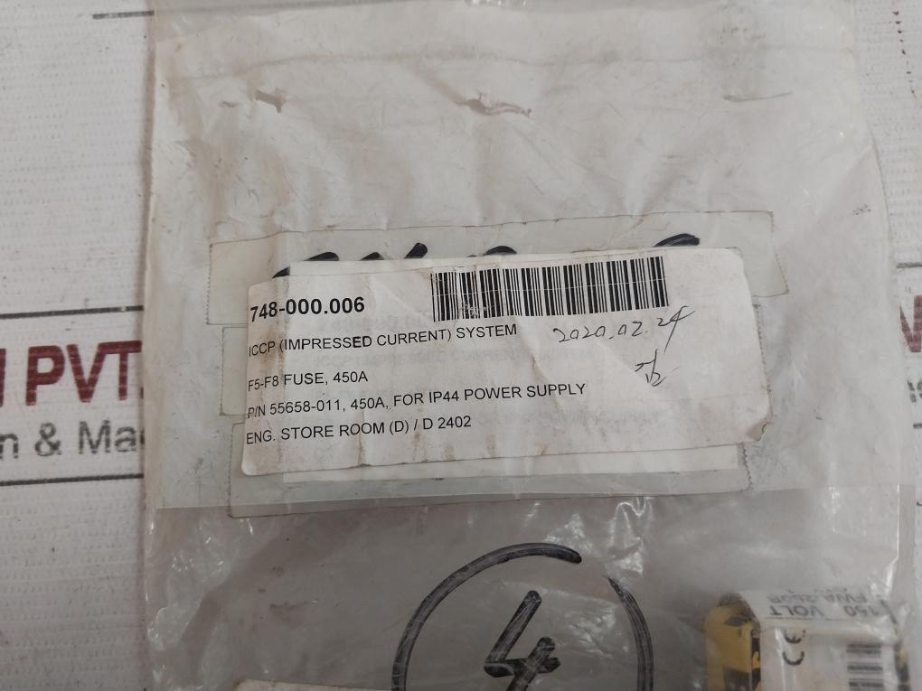 Bussmann Fwa-250B High Speed Fuse 55658-250 250 Amp 150V Ac/250V Dc 55658-011