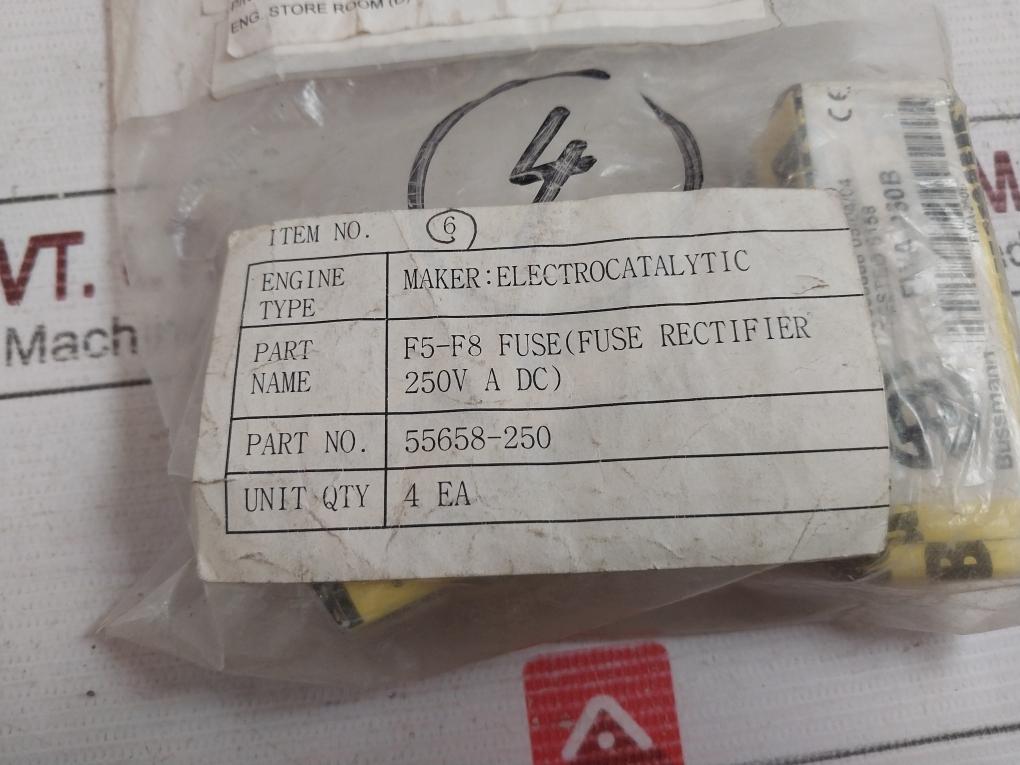 Bussmann Fwa-250B High Speed Fuse 55658-250 250 Amp 150V Ac/250V Dc 55658-011