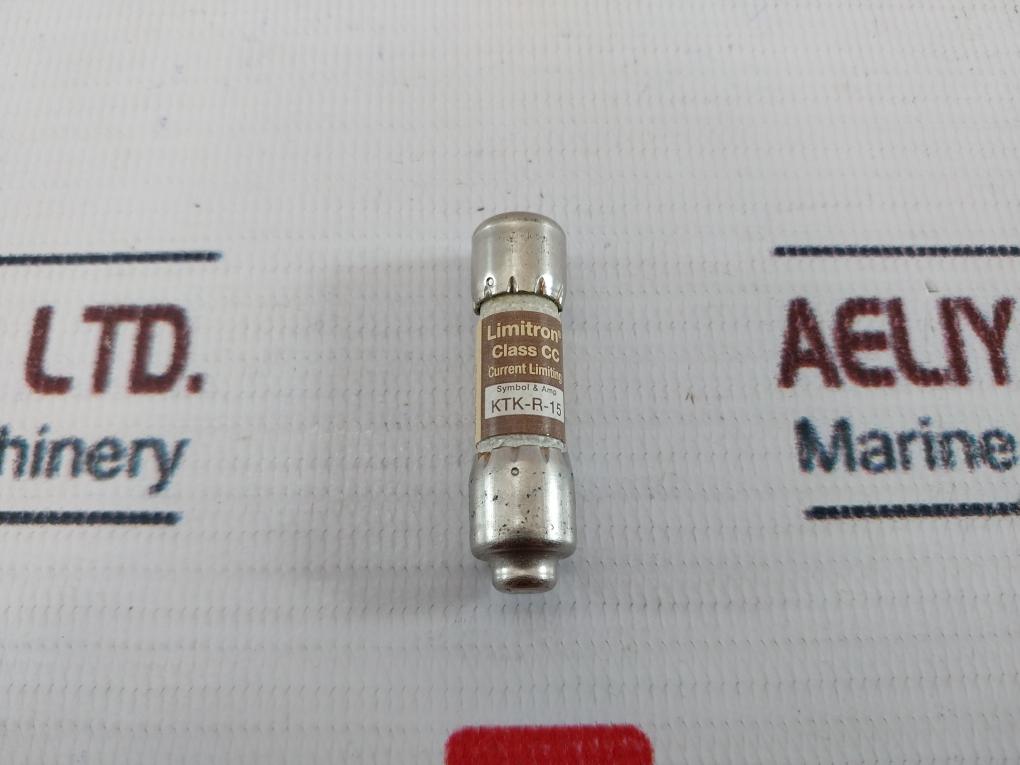 Lot of 6X Bussmann KTK-R-15 Class CC Current Limiting Fuse 600V