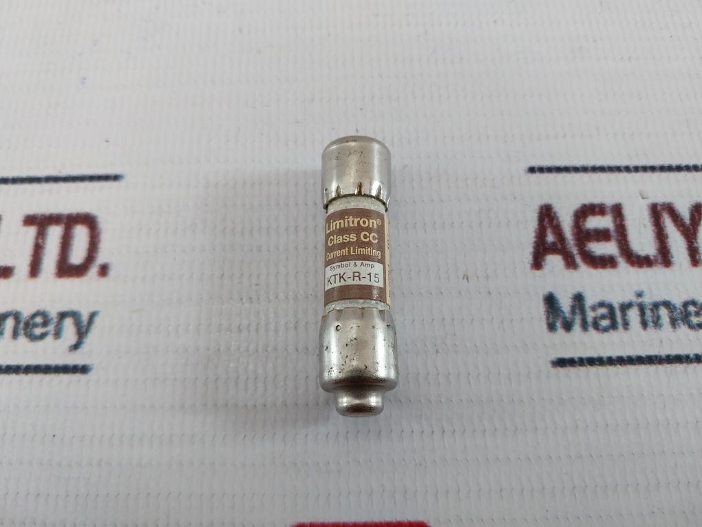 Lot of 6X Bussmann KTK-R-15 Class CC Current Limiting Fuse 600V