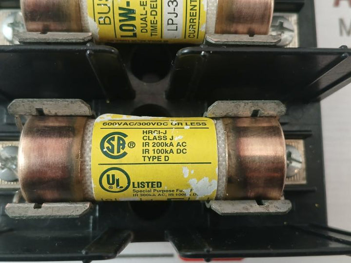 Bussmann Lpj-30Sp Time Delay Current-limiting Fuse Ir 200Ka Ac/Ir 100Ka 20Lb-in