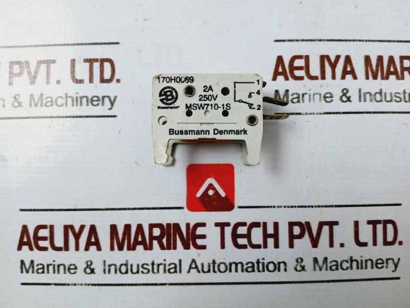 Bussmann Msw710-1S High Speed Micro Switch 170H0069 2A 250V