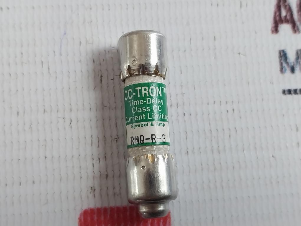 Bussmann Rnq-r-3 Class Cc Fuse 600Vac