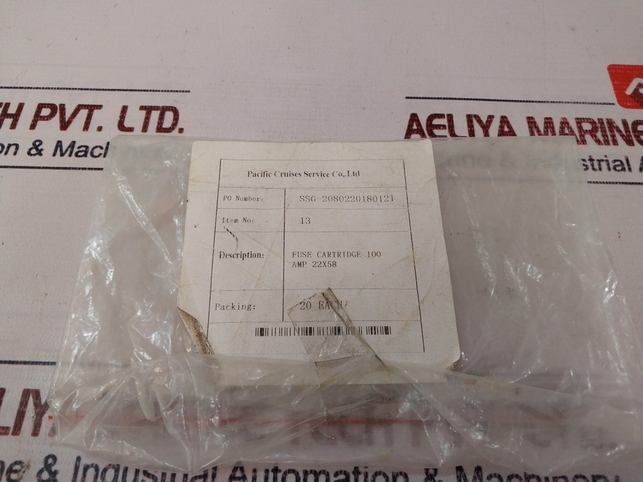 Lot Of 7X Bussmann C22M100 Fuse Cartridge 100Amp 500 Vac