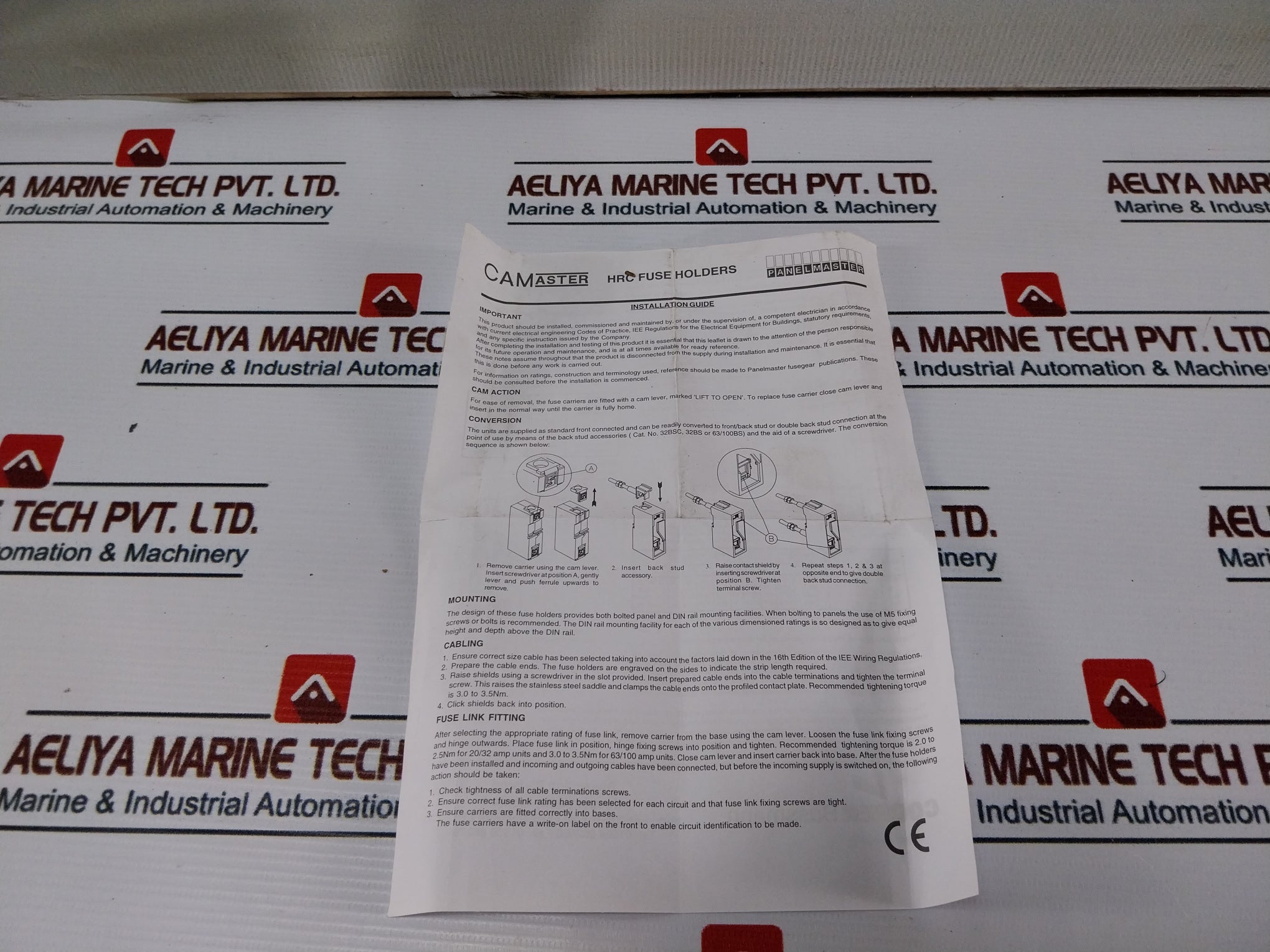 Bussmann Cm32F Camaster Hrc Fuse Holder 32Amp