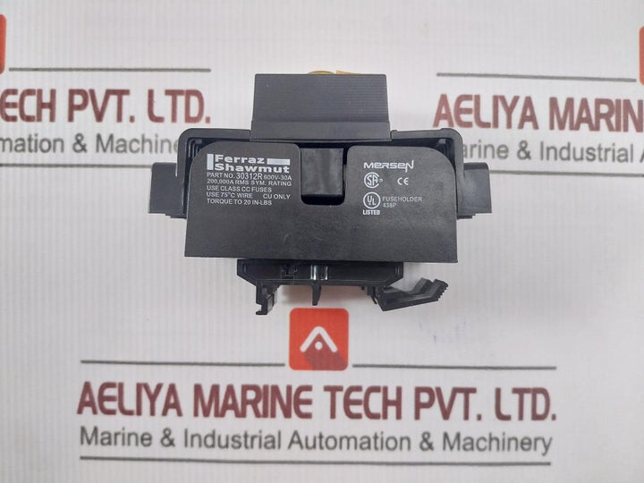 Bussmann Sami-7I Fuse Holder With Block Cover 600V-30A