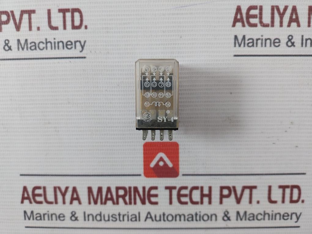 Busung Sy-4 Relay With Base Dc 24V