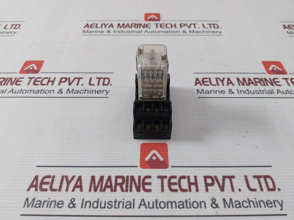 Busung Sy-4 Relay With Base Dc 24V