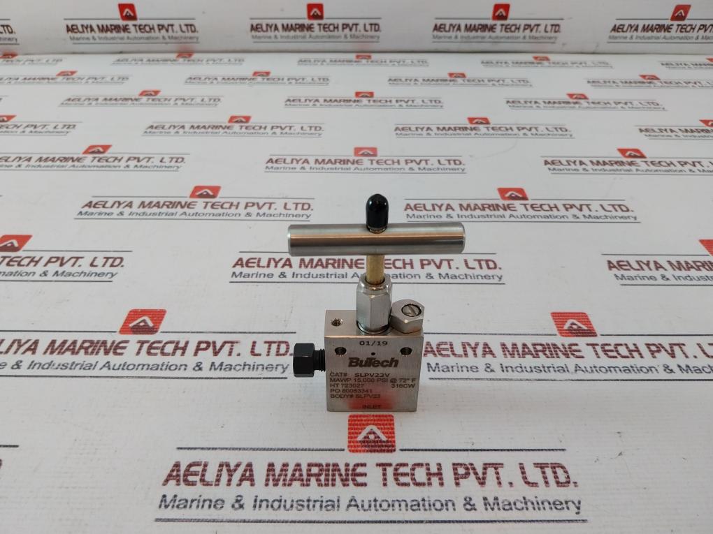 Butech Slpv23V 316Cw Stainless Steel Low, Medium & High Pressure Valve 15000Psi