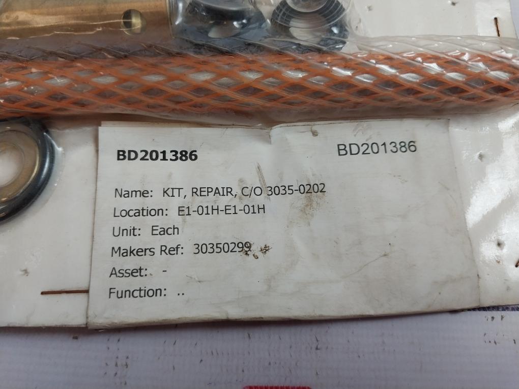 Buxton 3035-0299 Repair Kit Fluid End C/O 3035-0202