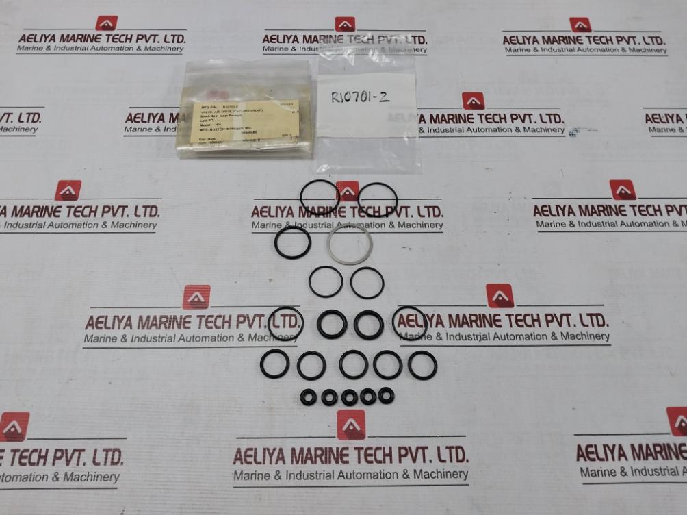 Buxton R10701-2 Air Drive Cycling Valve Repair Kit Ss033D