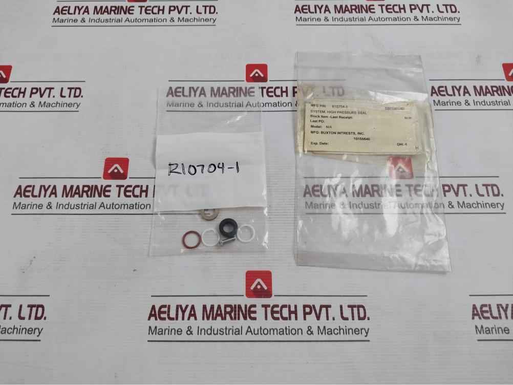 Buxton R10704-1 High Pressure Seal Set Ss033D