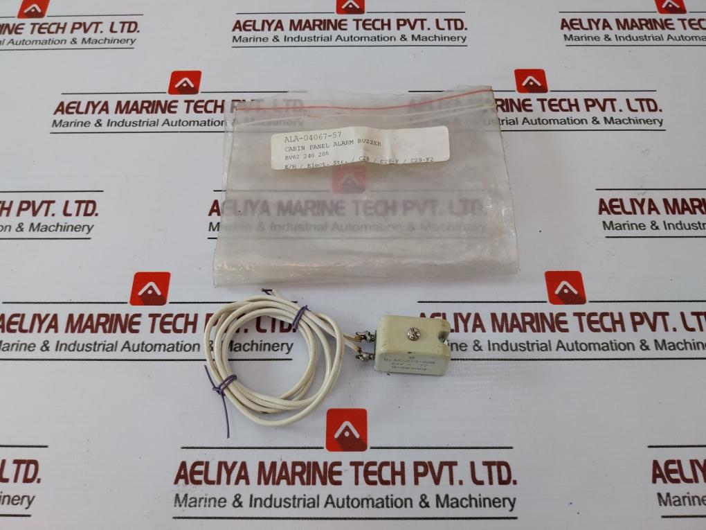 BV 62-240-205 Cabin Panel Alarm Buzzer 24V – 77