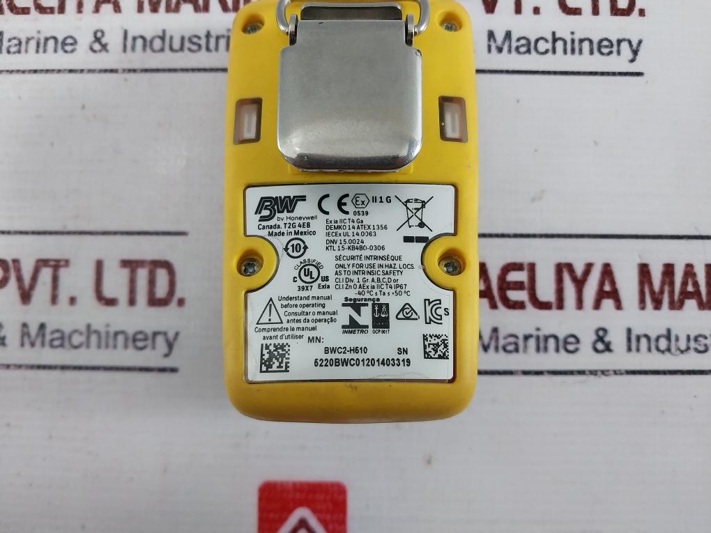 Bw Technologies Bwc2-h510 Gas Detector