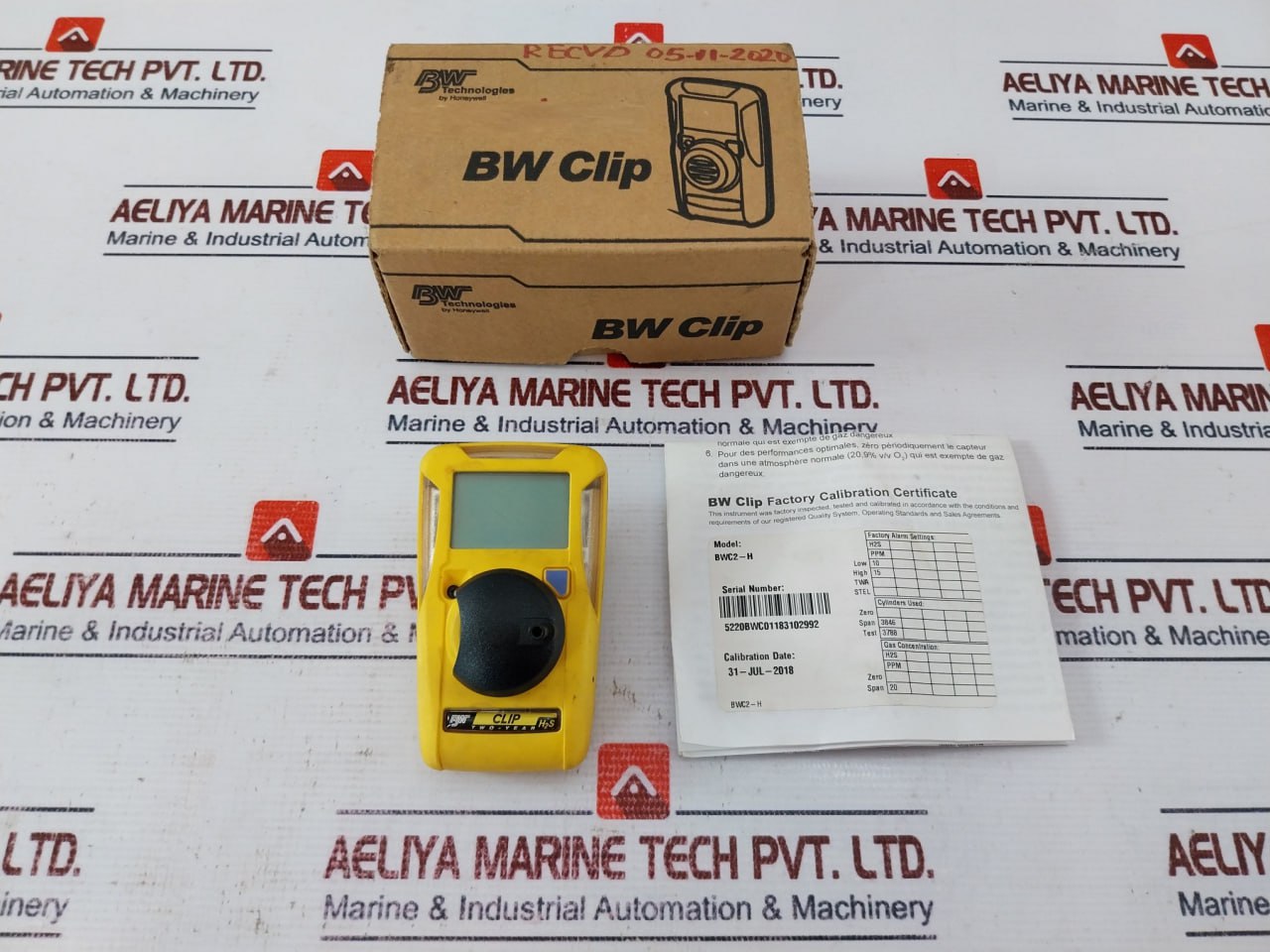 Bw Tech Machine Bw Technologies Bwc2-h Gas Detector – Aeliya Marine Tech